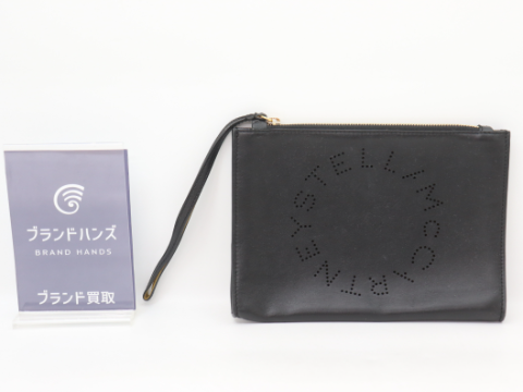 ステラマッカートニー ロゴ クラッチバッグ