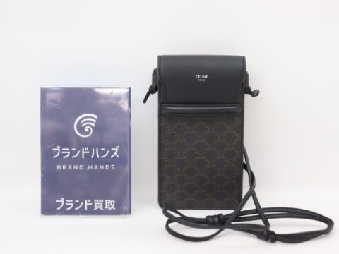 セリーヌ トリオンフ モバイル ショルダーポーチ