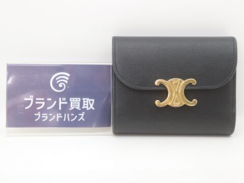セリーヌ トリオンフ 三つ折り財布