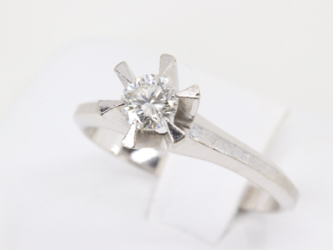 ダイヤモンド D0.33ct PT900 プラチナ リング