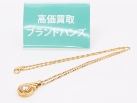 ダイヤモンド K18 ネックレス