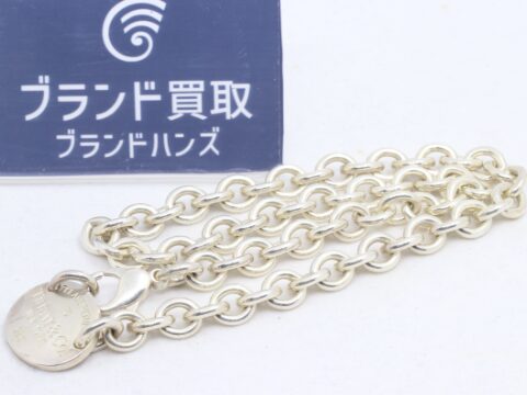 ティファニー Ag925 リターントゥ ネックレス 52.6g
