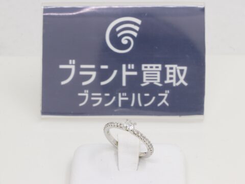 ティファニー Pt950 ノヴォ ハーフサークル ダイヤリング