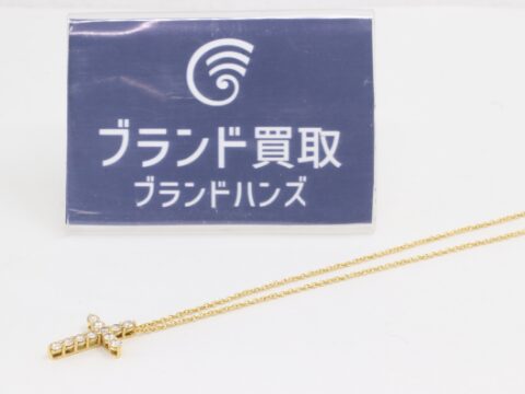 ティファニー スモールクロスダイヤ ネックレス