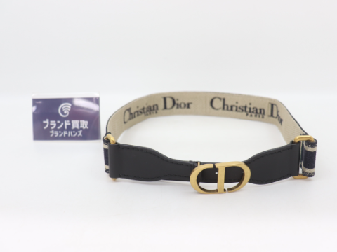 ディオール エンブロイダリー レザー キャンバス CD金具