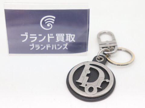 ディオール グレインカーフ ロゴ キーホルダー