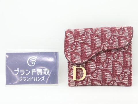 ディオール トロッター サドル コンパクト財布