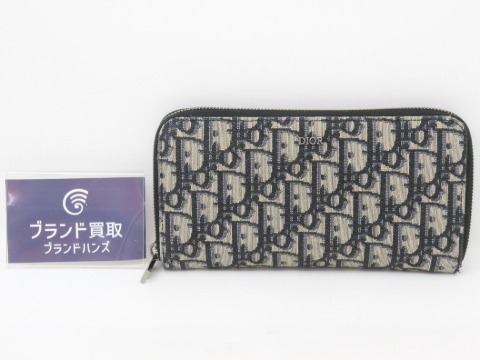 ディオールオブリーク財布