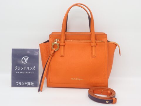 フェラガモ エイミー レザー 2WAYバッグ