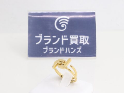 フェンディ FFロゴ オープン ゴールド