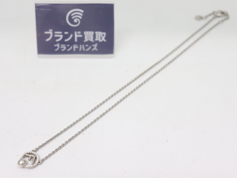 フェンディ エフイズ フェイクパール ラインストン ネックレス