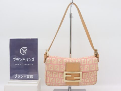 フェンディ ズッカ マンマバケット ピンク