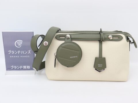 フェンディ バイザウェイ レザー バイカラー