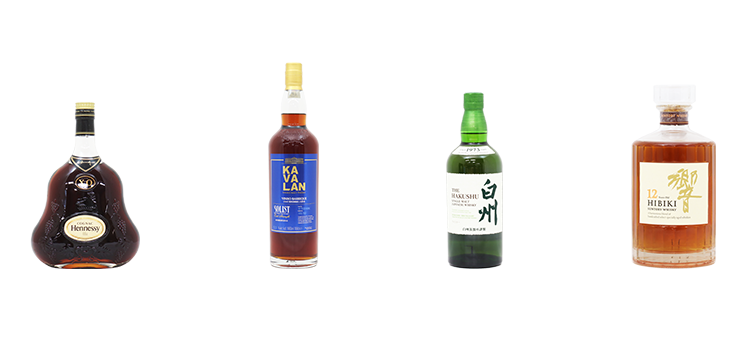 ブランドお酒ブランデー-白州ウイスキーヘネシー響ウイスキーa