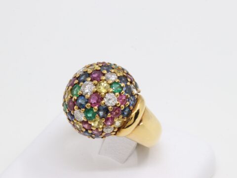 ポンテヴェキオ K18 リング D0.68ct