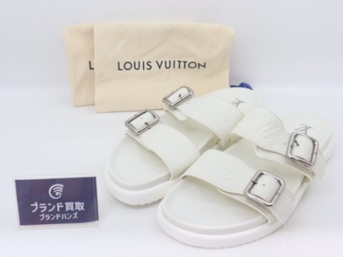 ルイヴィトン LV ヴェニス サンダル ホワイト 1AHSJ3
