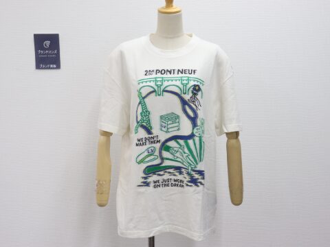 ルイヴィトン インターシャグラフィック コットンTシャツ RM241