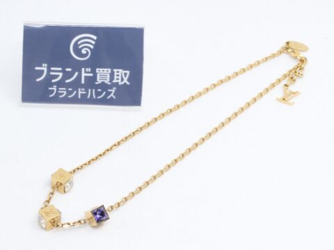 ルイヴィトン コリエギャンブル ゴールド M65096