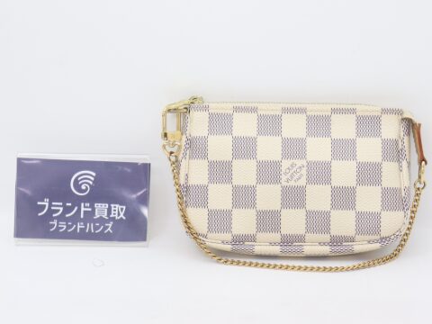 ルイヴィトン ダミエ アズール ミニポシェットアクセソワール N58010