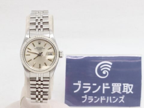 ロレックス デイトジャスト 69174 86番台 SS WG AT シルバー文字盤