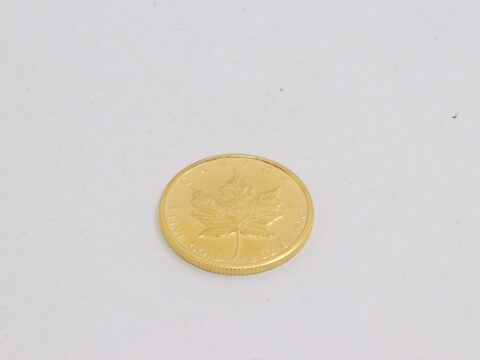 K24(24金) メイプルリーフ金貨 10分の1oz 3.11g