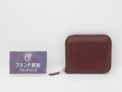 エルメス アザップコンパクト シルクイン レザー