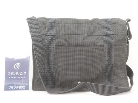 エルメス エールライン バサスMM グレー キャンバス