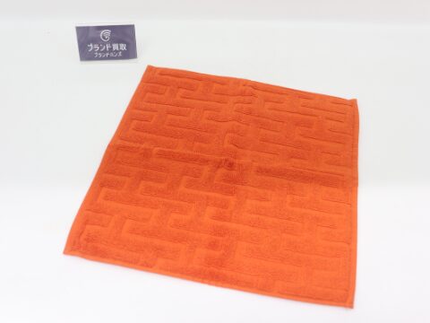 エルメス オレンジ タオル コットン