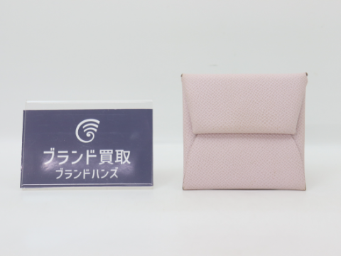 エルメス バスティア エプソン ピンク U刻印
