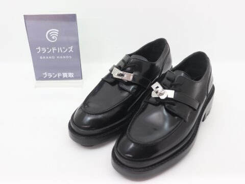 エルメス ファースト ケリー金具 シューズ レディース