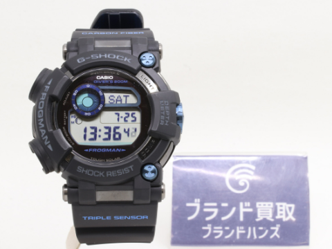 カシオ G-SHOCK マスターオブG フロッグマン GWF-D1000B