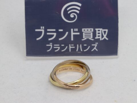 カルティエ 750 トリニティ リング 8.1g