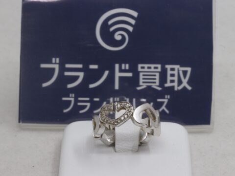カルティエ Cハート K18WG 6.8g