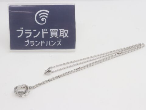 カルティエ ベビーラブ ダイヤネックレス7 50WG 7.1g B7013700