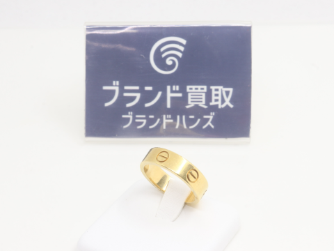 カルティエ ラブ K18YG 56 7.8g