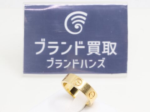 カルティエ ラブ K18YG 6g 52