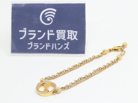 グッチ GGロゴ ブレスレット ゴールド