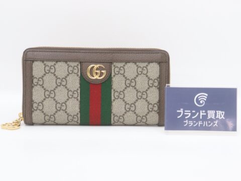 グッチ オフィディア GGジップアラウンドウォレット 523154