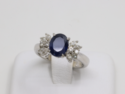 サファイア PT900 S1.74ct リング