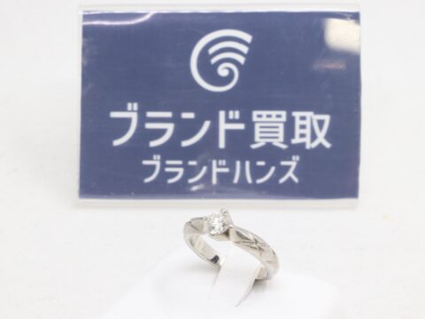 シャネル Pt950 マトラッセ ダイヤリング