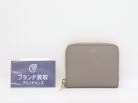 セリーヌ スモールジップウォレット エッセンシャル 10L203BEL
