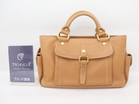 セリーヌ ブギーバッグ レザー ブラウン