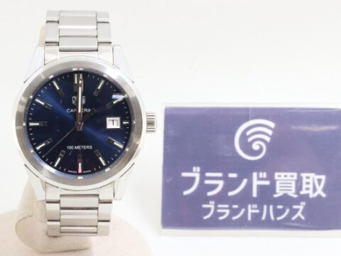 タグホイヤー カレラ SS QZ 青文字盤 WBG1310