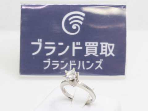 ダイヤモンド PT850 D0.65ct リング