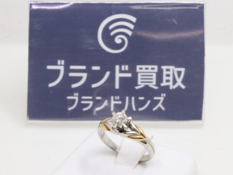 ダイヤモンド PT900 D0.37ct リング