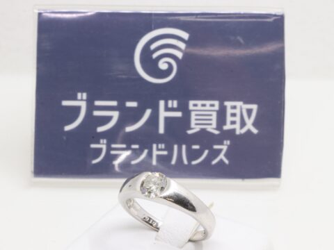 ダイヤモンドK18WG D1.01ct リング