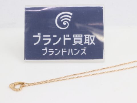 ティファニー 750PG オープンハート ネックレス