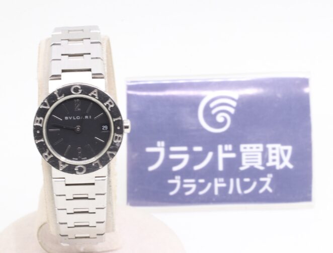 ブルガリ ブルガリブルガリ BB23SS ブラック文字盤