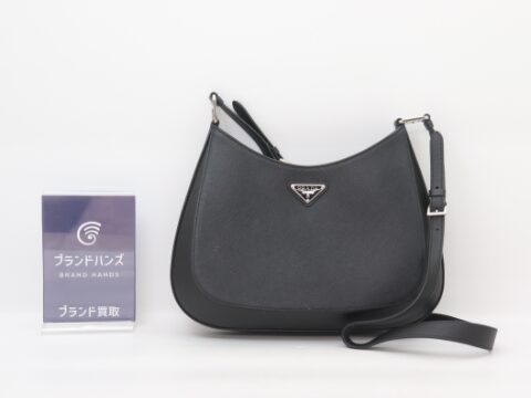 プラダ ショルダーバッグ サフィアーノ ブラック 1BC156