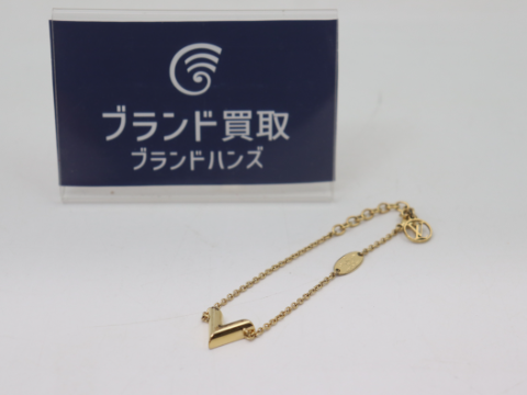 ルイヴィトン エッセンシャルV ブレスレット M61084 GP ゴールド